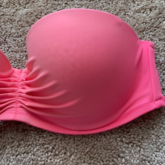 Victoria’s Secret Pink Bandeau Swim Top 36C - Picture 3 of 7